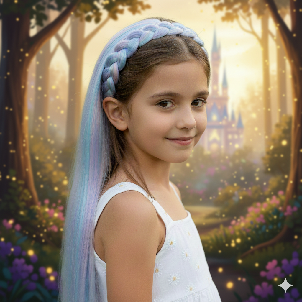 Kids Mermaid Head Band Extesions