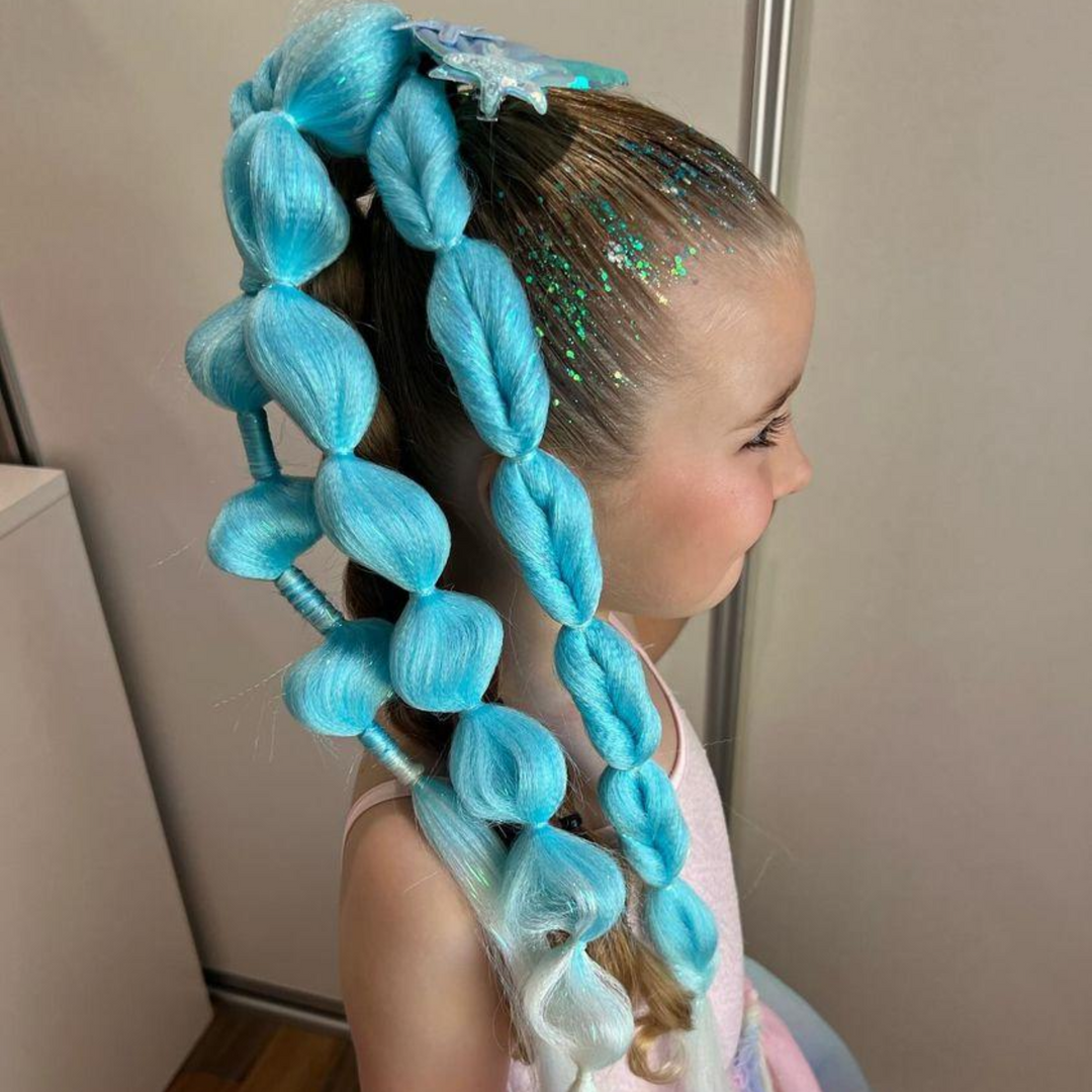 Festival Hair Extensions- Ice Baby