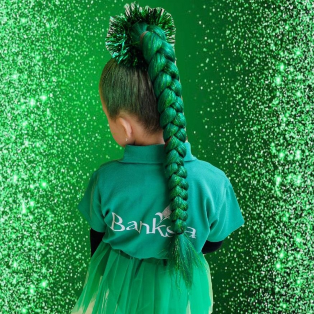 Carnival-Green With Tinsel