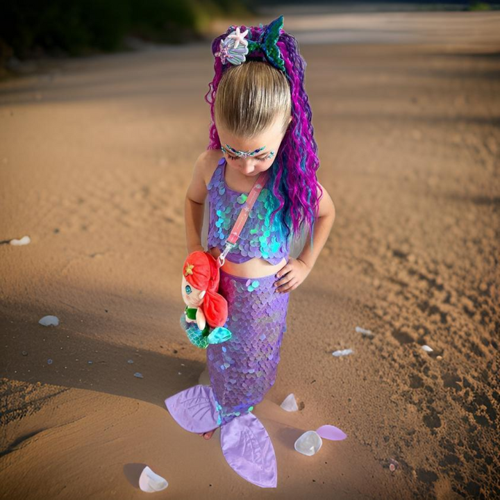 Mermaid Costume Purple Shimmer