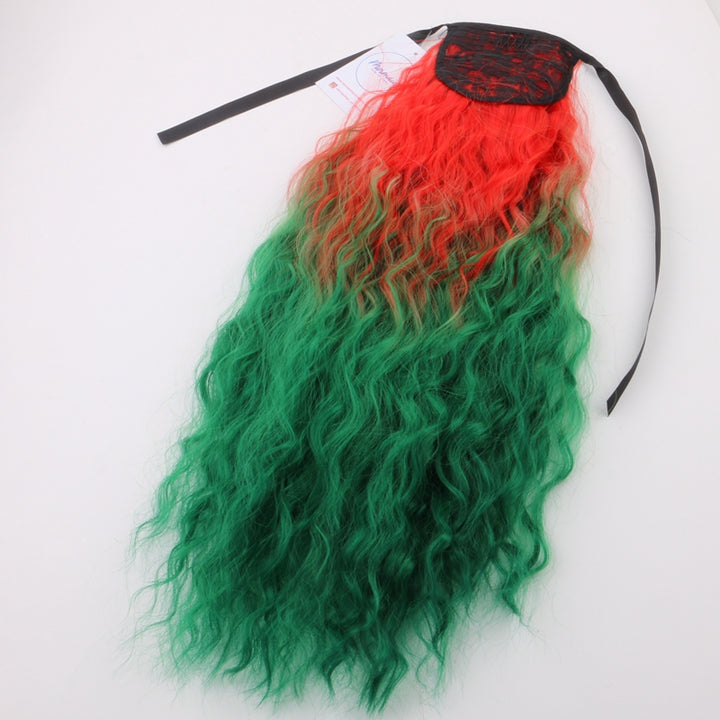 Mermaid Waves Red Green