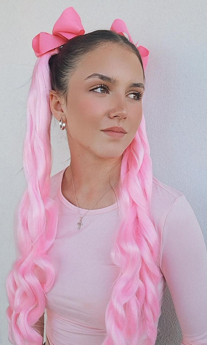 Mermaid Curls Pink