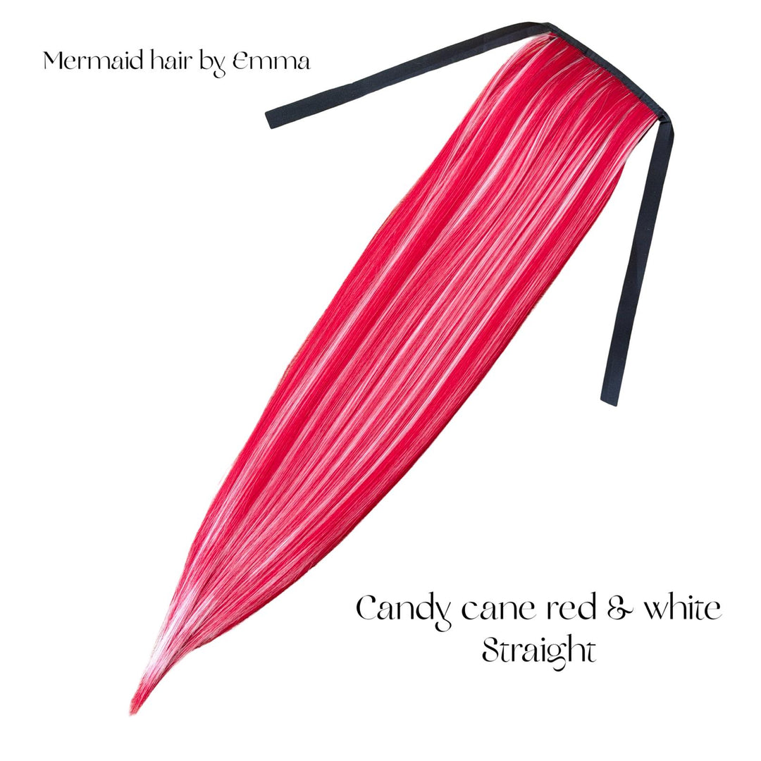 Straight Candy Cane Red