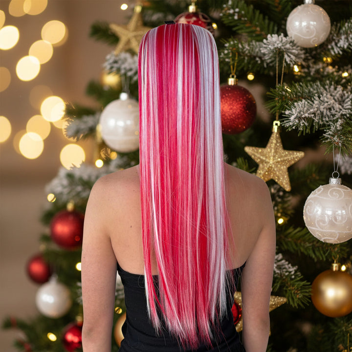 Straight Candy Cane Red