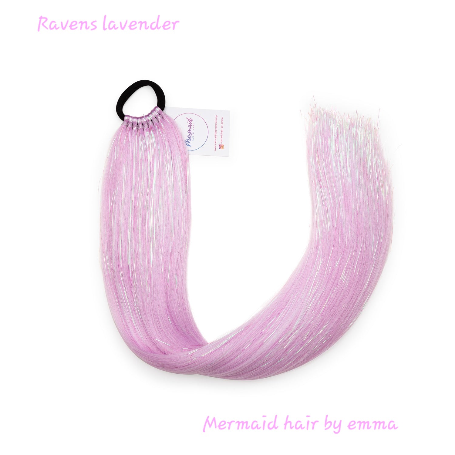 Purple Lux With Tinsel