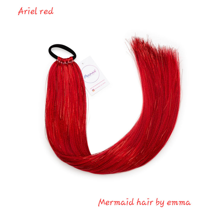 Carnival-Red Ariel With Tinsel