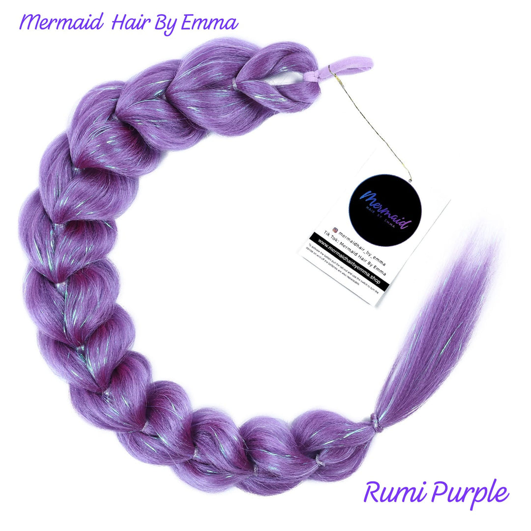 Rumi From Demon Hunters Dragon Braid, reusable, pull-through hair.