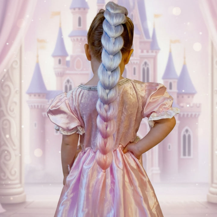 Pastel Mermaid Dragon Braid