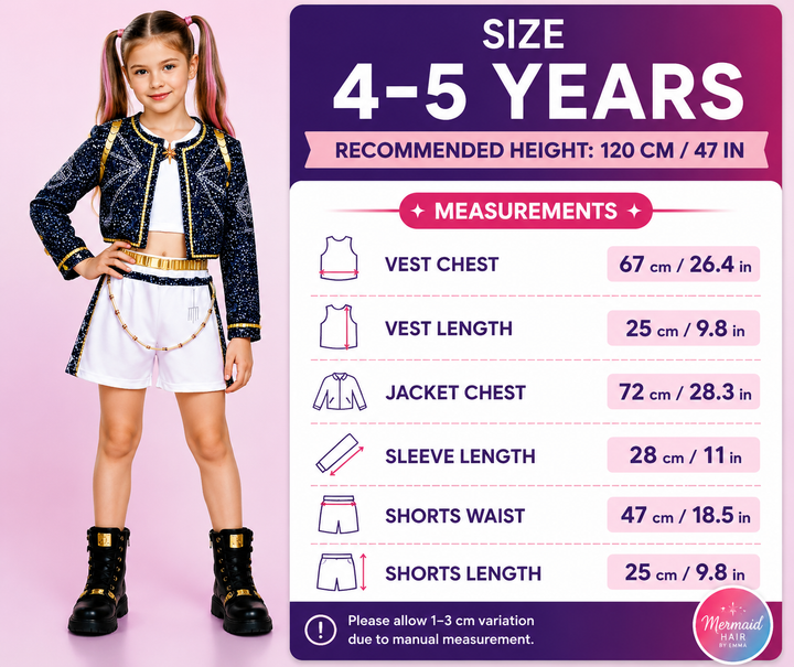 K-Pop Huntrix Kids Costume