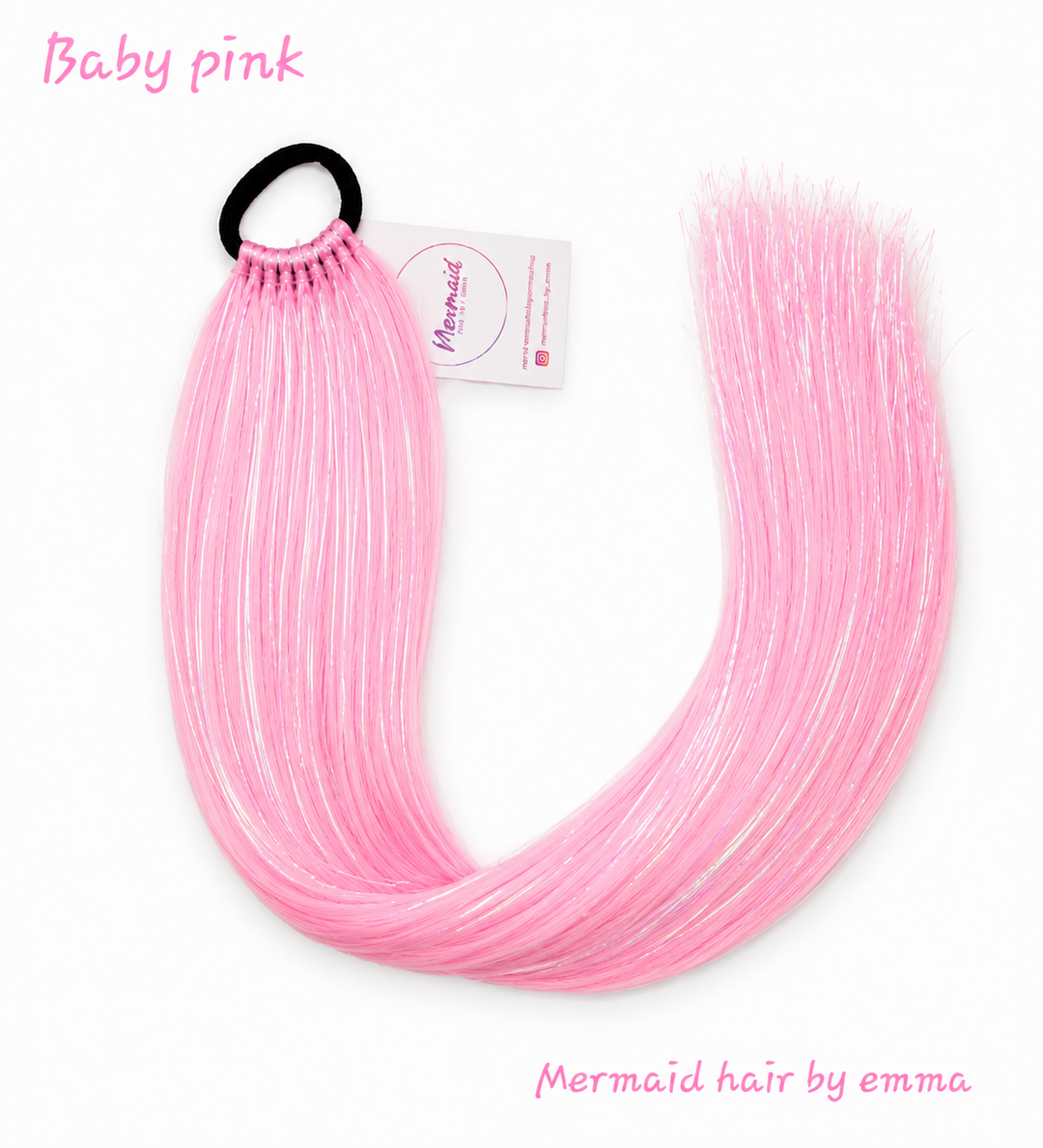 Baby Pink With Tinsel