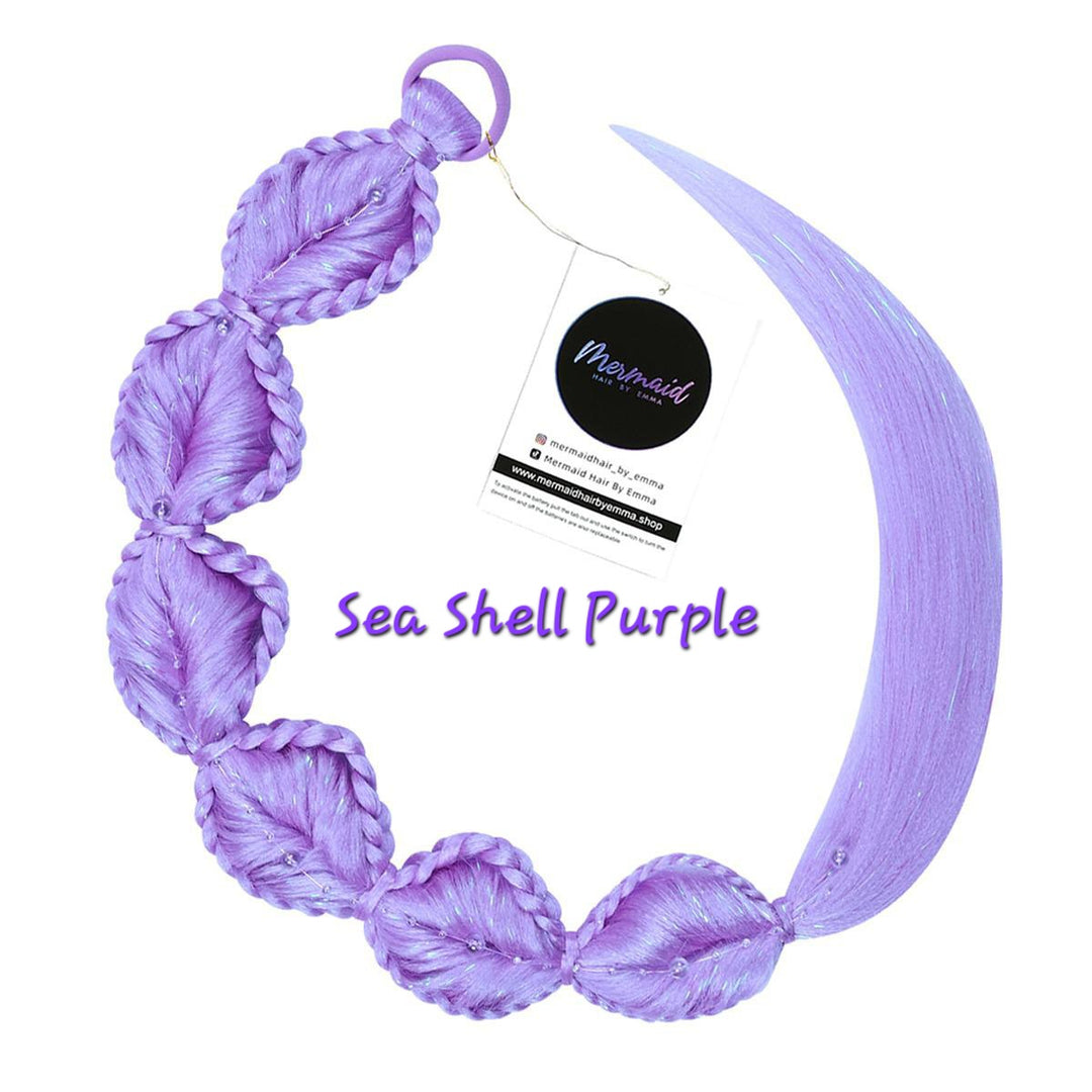 Sea Shell Purple Ponytail