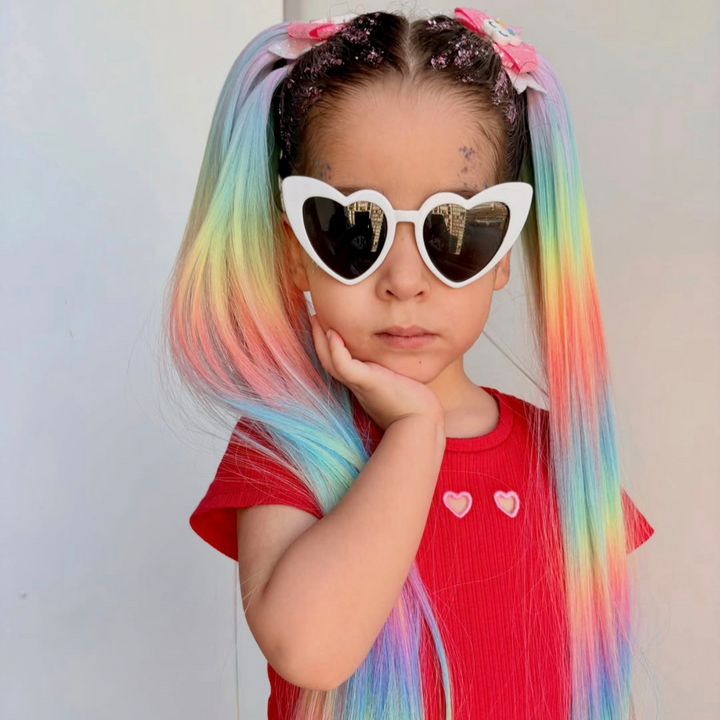Rainbow Ponytail
