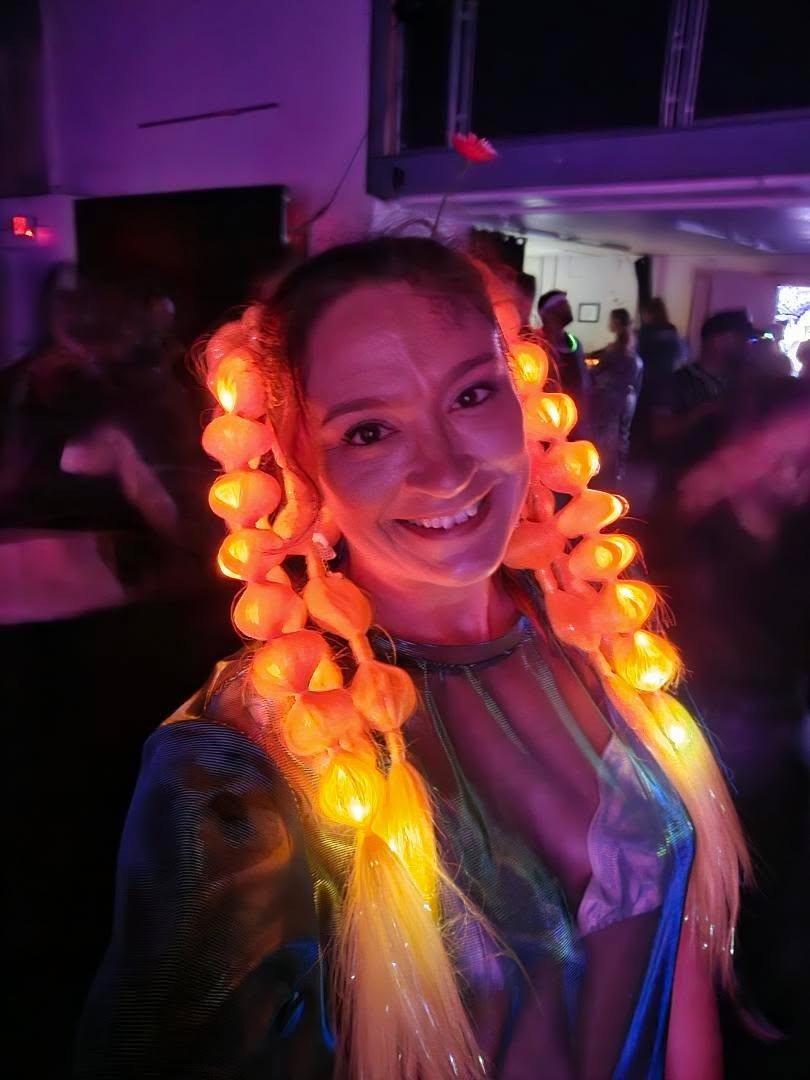 Festival Hair Extension-Sunset